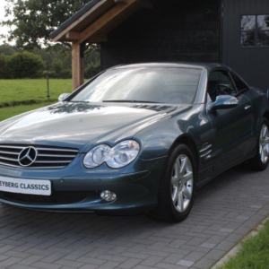 Mercedes SL500 (r230) Teal blue 14850 km!