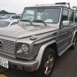 Mercedes G500 (w463) 2005 cubanit silber