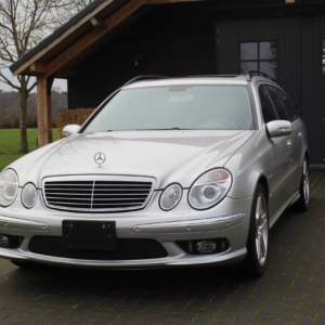 Mercedes E55 T AMG 2004 silver
