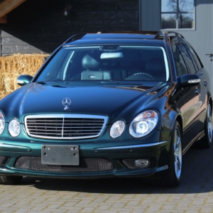 Mercedes E55 T AMG (r211) 2004 Green