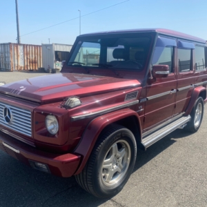 Mercedes G55 AMG kompressor Titanite red EU 2005