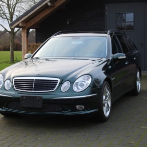 Mercedes E55 T AMG (r211) 2004 Green