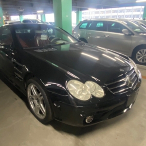 Mercedes SL55 (r230) AMG black/red 2003