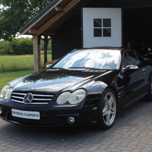 Mercedes SL55 (r230) AMG black/red 2003