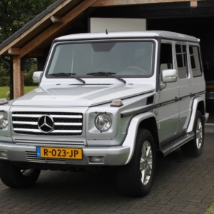Mercedes G500 (w463) irridium silver 2006