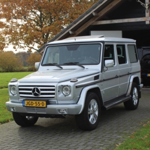 Mercedes G550 2010 Irridium silver